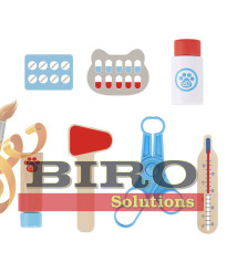 Set din lemn Veterinar